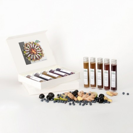 Coffret Vinaigres - Collection Noix Verte