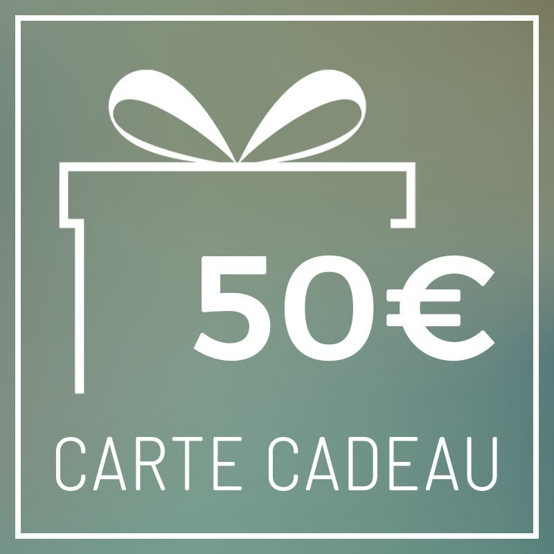 Carte cadeau de 50€