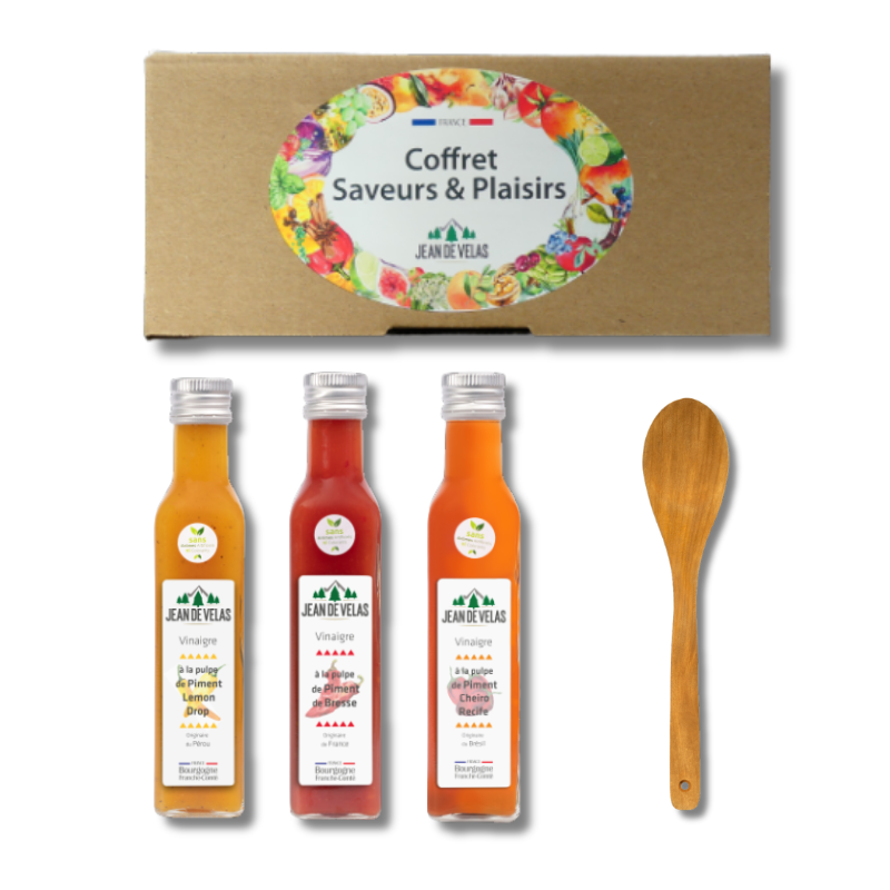 Autour du Piment - Coffret Vinaigre