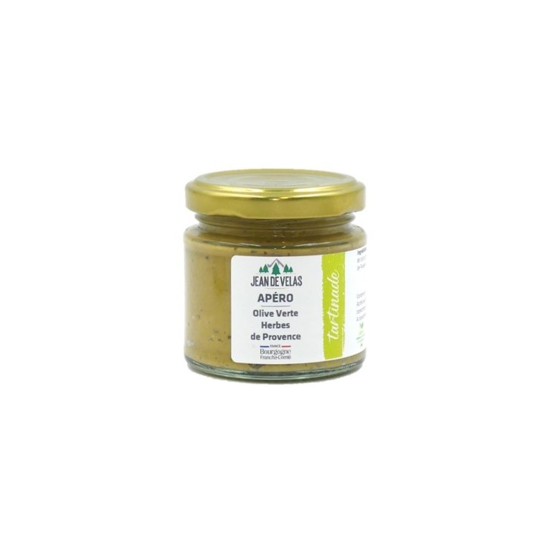 Tartinade APÉRO - Olive Vert, Herbes de Provence