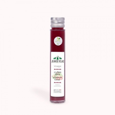 Vinaigre de Noix Verte et Pulpe de Cerise