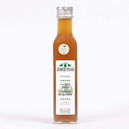 Vinaigre de Noix Verte et Jus de Bergamote